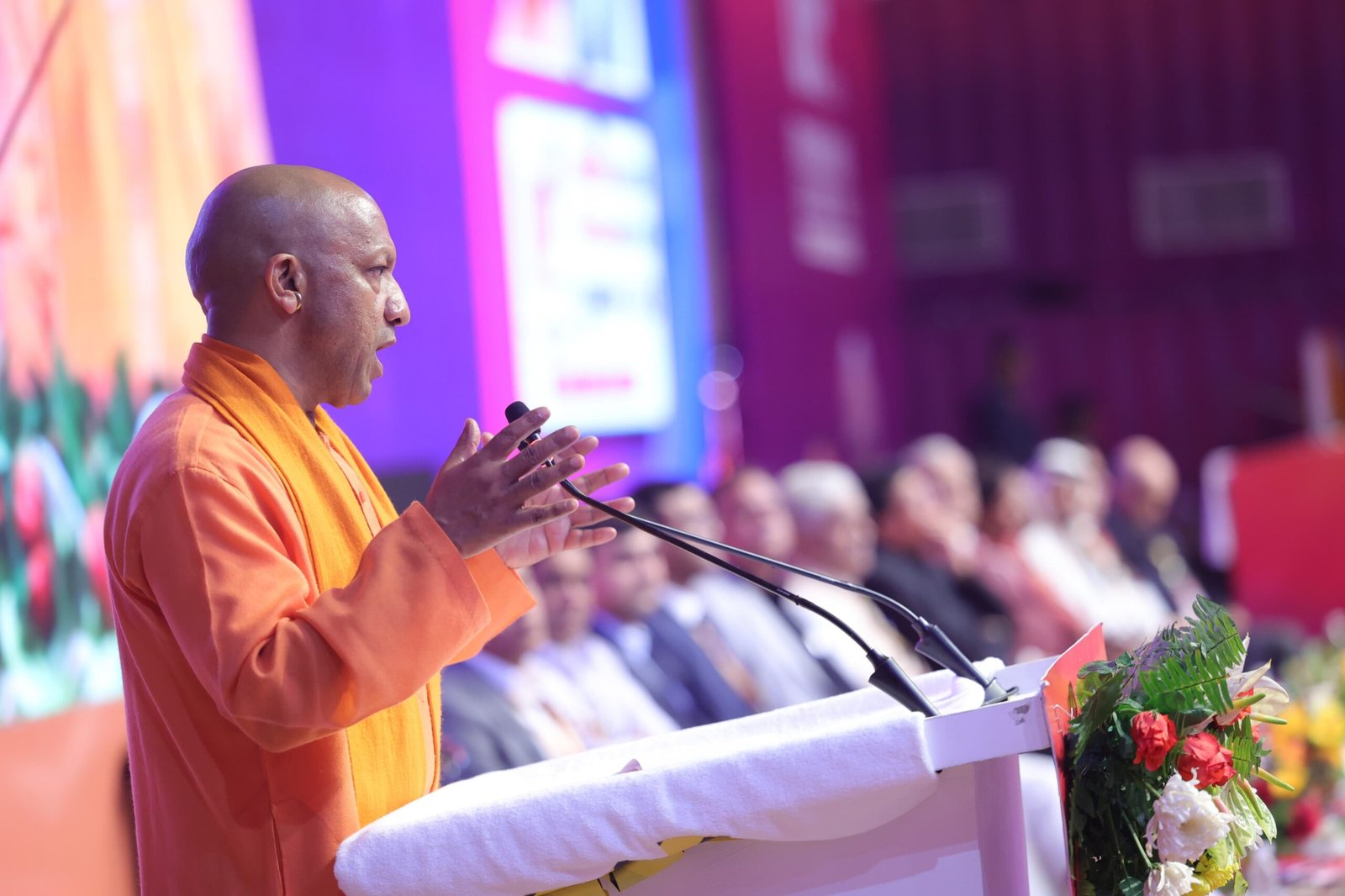 जीबीसी 4.0 :यह विकसित भारत का विकसित उत्तर प्रदेश हैः सीएम योगी