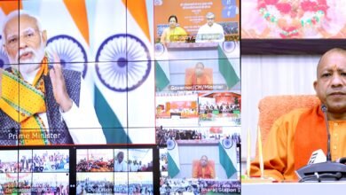 पीएम मोदी के मार्गदर्शन में नए भारत की प्रगति की रेल तीव्र गति से गतिमान है: सीएम योगी