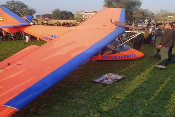 गया में सेना का एयरक्राफ्ट विमान गिरा, दोनों पायलट सुरक्षित