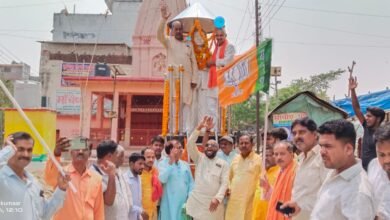 भाजपा ने मनाया बाबा साहब भीमराव अम्बेडकर को जयंती