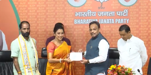 टीवी कलाकार रुपाली गांगुली और ज्योतिषी अमीय जोशी भाजपा में शामिल