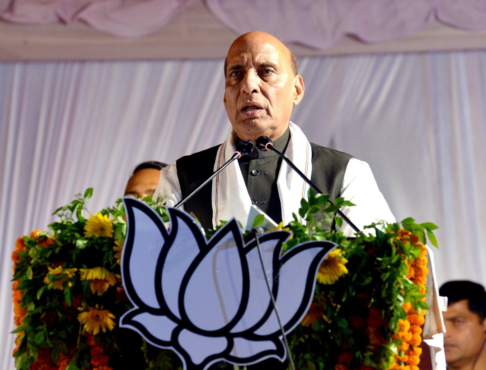 भारतीय जनता पार्टी सबसे विश्वसनीय पार्टीः रक्षा मंत्री