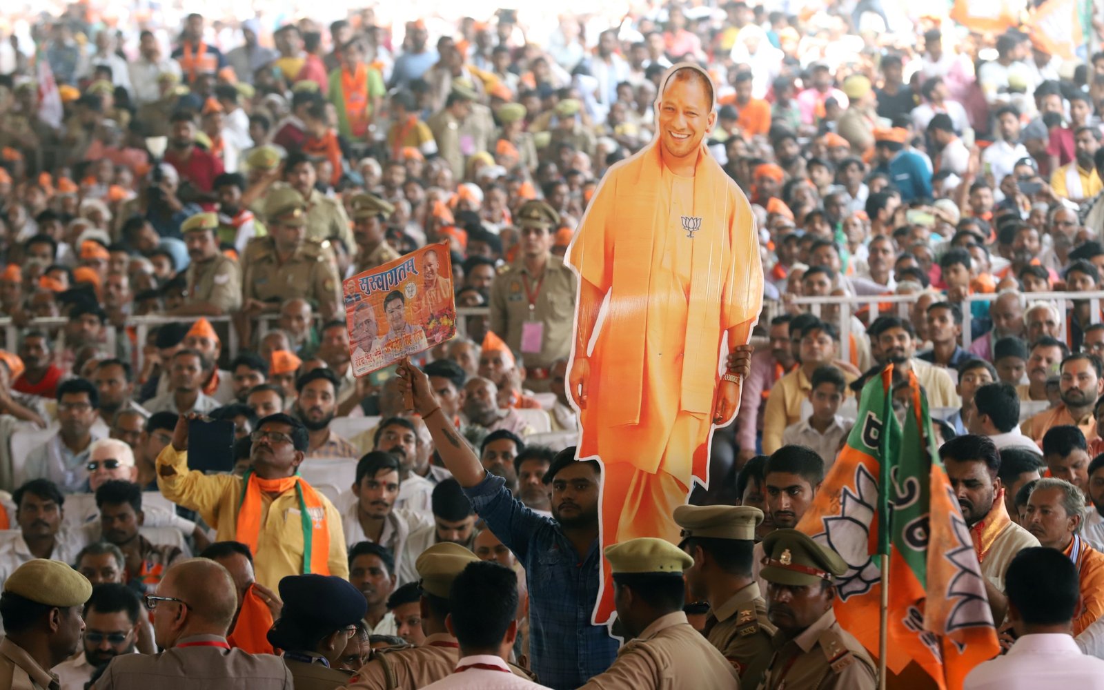 लोकसभा चुनाव में एक तरफ रामभक्त और दूसरी तरफ रामद्रोही : योगी आदित्यनाथ