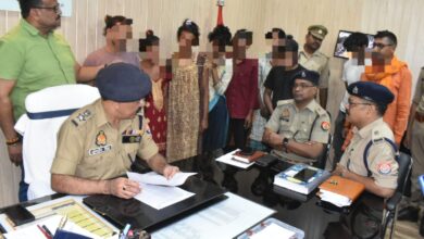 गाजीपुर:जवानों पर फायरिंग करने वाले नौ फर्जी ट्रांसजेंडर्स को पुलिस ने दबोचा