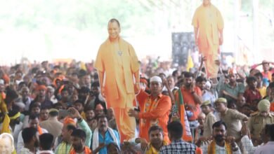 मुख्यमंत्री योगी आदित्यनाथ ने घोसी लोकसभा सीट पर अरविंद राजभर को जिताने की अपील की