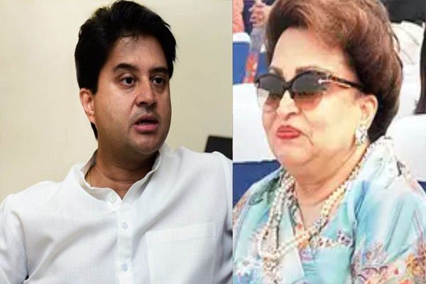 केंद्रीय मंत्री ज्योतिरादित्य सिंधिया की मां माधवी राजे का निधन