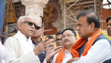 11 सांसदों के साथ असम के मुख्यमंत्री ने किया श्रीरामलला का दर्शन