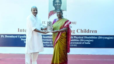 देश की प्रगति को दिव्यांगजनों के प्रति संवेदनशीलता से मापा जा सकता है: मुर्मु