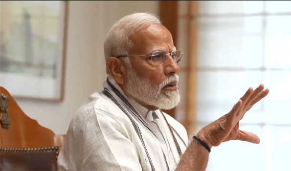 मोदी ने जम्मू-कश्मीर में सुरक्षा की स्थिति की समीक्षा की