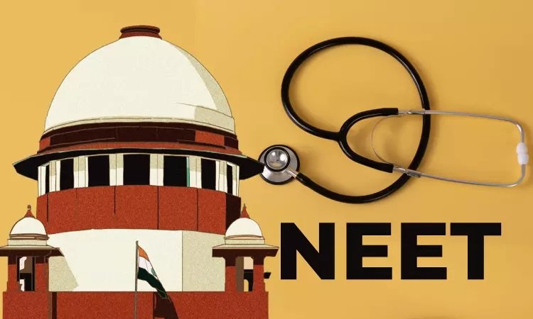 नीट में 0.001 फीसदी भी लापरवाही हो, उचित समय पर उचित कार्रवाई करें: सुप्रीम कोर्ट
