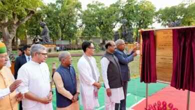 धनखड़ ने किया प्रेरणा स्थल का उद्घाटन