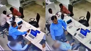 कुर्सी पर बैठे-बैठे बैंक कर्मचारी की मौत