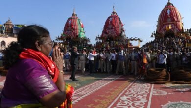 पुरी रथोत्सव: रथ गुंडिचा मंदिर पहुंचे भगवान, बलभद्र, सुभद्रा