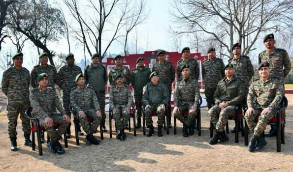 जीओसी व्हाइट नाइट कोर ने की उधमपुर, डोडा में सुरक्षा की समीक्षा