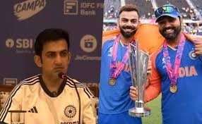 फिट रोहित और कोहली खेल सकते है 2027 का विश्वकप:गंभीर