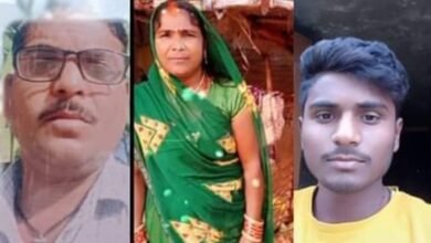 पति-पत्नी और बेटे की गला रेत कर हत्या