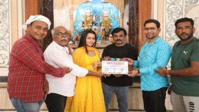 प्रयागराज में हे रामजी की शूटिंग कर रहे हैं निरहुआ