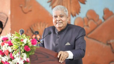 राजनीतिक हित के लिए राष्ट्रहित को तिलांजलि देना ठीक नहीं : धनखड़