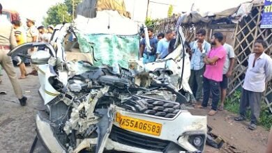 सड़क हादसे में 4 की मौत, 3 की हालत नाजुक