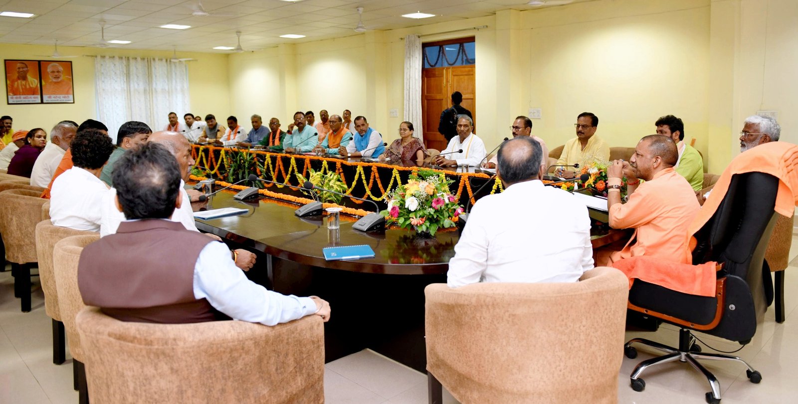 भाजपा के विकास के एजेंडा और विपक्ष के विनाशकारी प्रोपेगेंडा के बीच होगा उपचुनाव: सीएम योगी