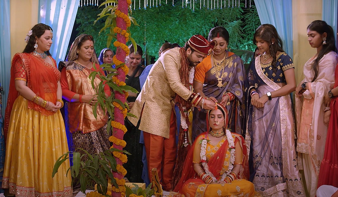 प्रदीप सिंह प्रस्तुत धार्मिक और सामाजिक फिल्म "मईया अइली मोरे अंगना" का भक्तिमय ट्रेलर हुआ आउट