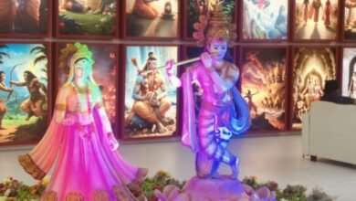 यूपी इंटरनेशनल ट्रेड शो में विजिटर्स को हो रहे 'रामायण दर्शन', एआई से सृजित किए गए रामायण के अद्भुत प्रसंग