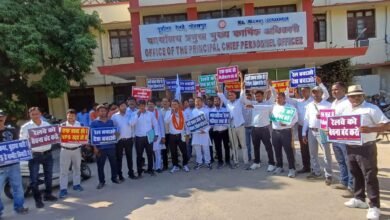 पूर्वोत्तर रेलवे में SRBKU की विशाल नामांकन रैली, रेल कर्मचारीयों में नई उम्मीद