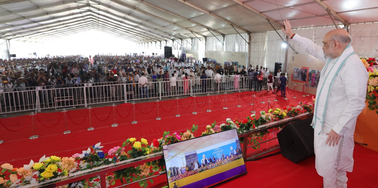 अमित शाह ने लोगों से 2026 में ममता शासन को समाप्त करने का किया आग्रह