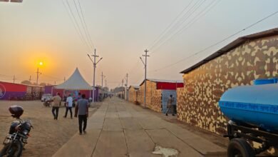 महाकुंभ - 2025 : नया स्वरूप लेने लगी कुंभ नगरी