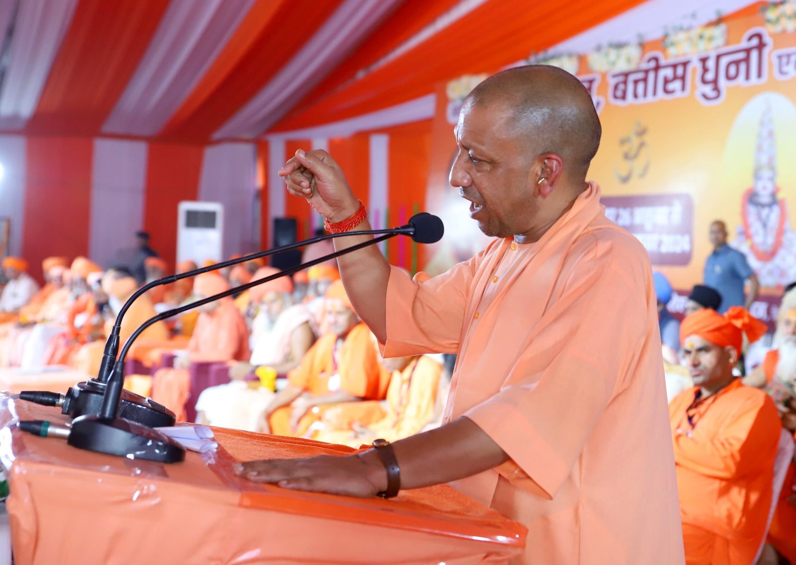 बोले योगी आदित्यनाथ - हरियाणा की जनता ने सिद्ध किया 'परित्राणाय साधुनाम, विनाशाय च दुष्कृताम' का मंत्र