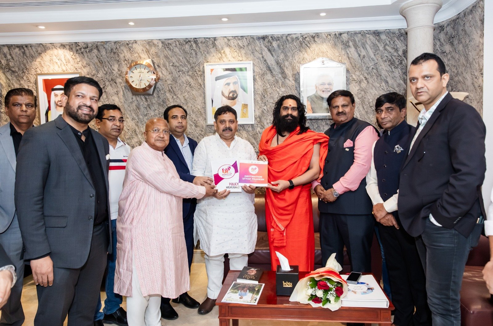 सीएम योगी की मंशा अनुसार, दुबई के यूपी डायस्पोरा को पूरे ग्रुप को प्रदेश आने व भ्रमण करने का भी दिया गया निमंत्रण