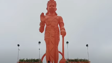 मुख्यमंत्री ने 51 फीट ऊंची हनुमान प्रतिमा का किया अनावरण