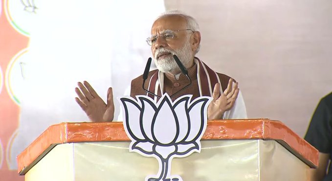 रोटी-बेटी-माटी को बचाने का संकल्प हर बूथ पर दिखा: नरेंद्र मोदी