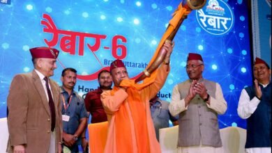उत्तराखंड के कार्यक्रम रैबार-2 में शामिल हुए उतर-प्रदेश के मुख्यमंत्री