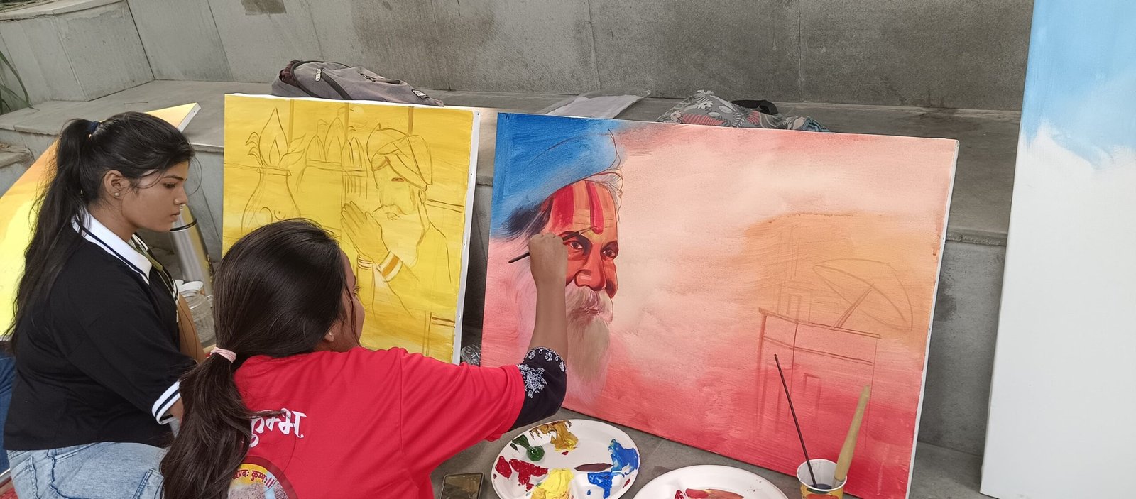  आजाद पार्क में जुटे अयोध्या, गोंडा, बस्ती, गोरखपुर, कानपुर, कुशीनगर समेत प्रदेश भर के युवा और बच्चे  योगी सरकार की पहल पर प्रयागराज का बदल रहा स्वरूप, यूनिवर्सिटी और विभिन्न कॉलेजों से पहुंचे छात्रों ने दिखाया हुनर .