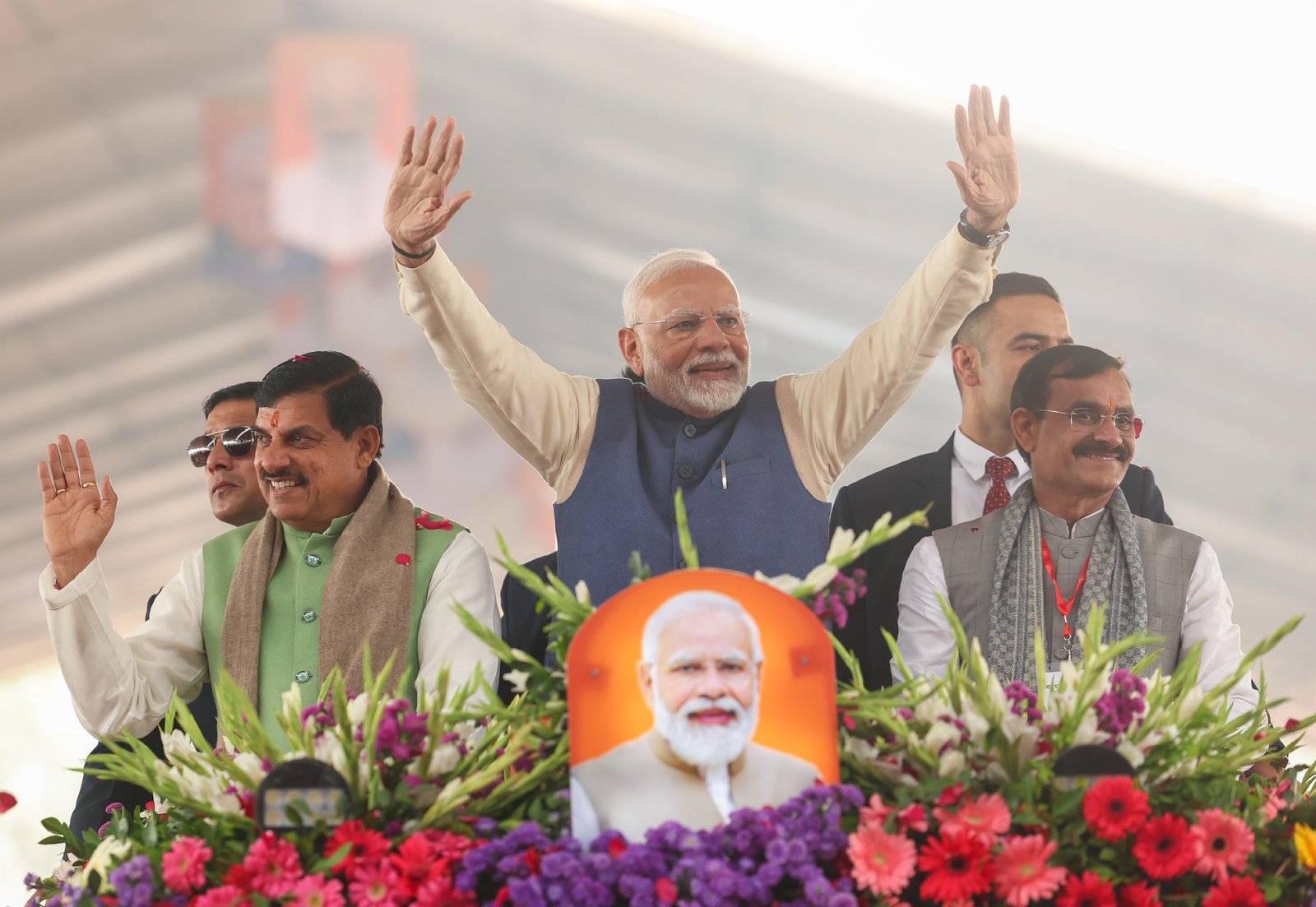 मोदी ने देश की पहली नदी जोड़ो परियोजना का शिलान्यास किया