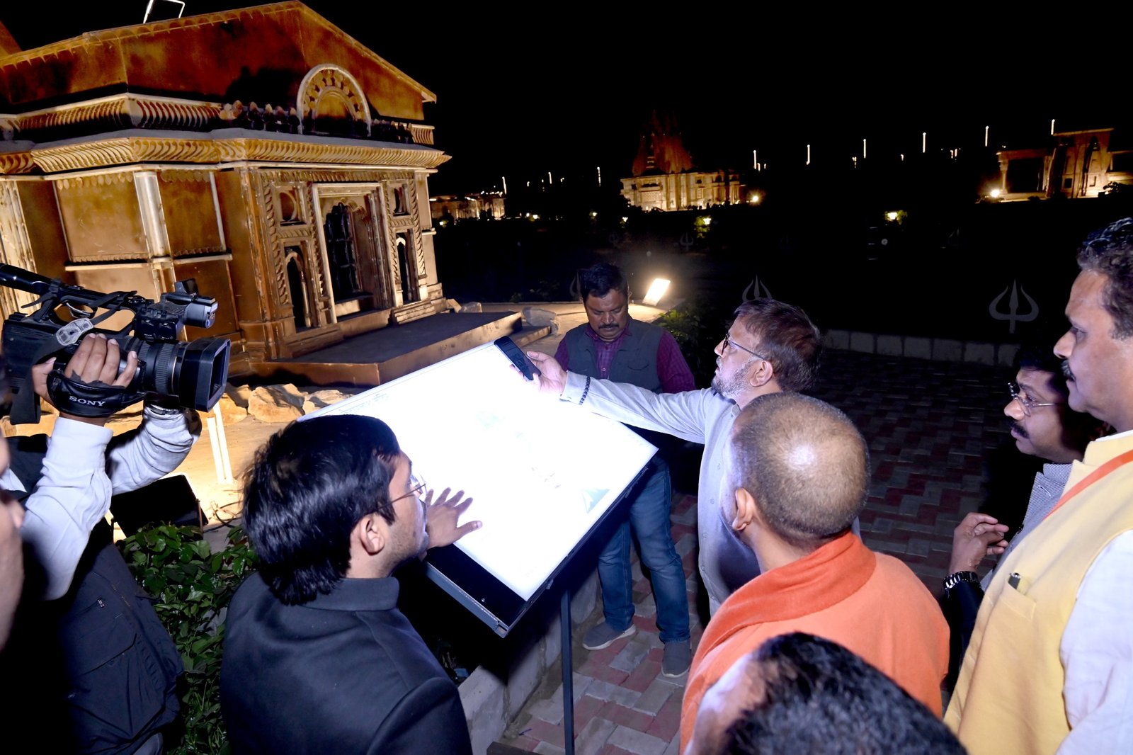 नैनी के अरैल में 14 करोड़ रुपए की लागत से 11 एकड़ क्षेत्र में बन रहा है शिवालय पार्क