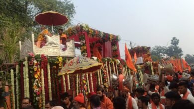 वैदिक संस्कृति के ध्वज वाहक श्री शंभू पंचअग्नि अखाड़े का महाकुम्भ क्षेत्र में हुआ भव्य प्रवेश