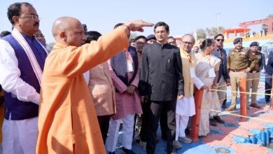 पीएम मोदी के आने से पहले सीएम योगी ने परखी महाकुम्भ की तैयारियां