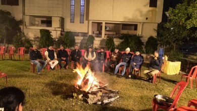 पार्वती पुरी कॉलोनी में मनाया गया लोहड़ी का पर्व