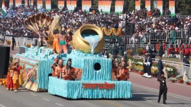 महाकुम्भ 2025- स्वर्णिम भारत : विरासत और विकास पर निकली थी यूपी की झांकी