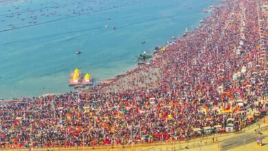 5 crore devotees take holy dip in Sangam on January 28, total pilgrims cross 20 crore mark