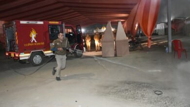थाना अखाड़ा महाकुम्भ मेला क्षेत्र में रात्रि 02 बजे किया गया मॉक ड्रिल का आयोजन