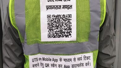 रेल कर्मियों की जैकेट पर अंकित क्यूआर कोड स्कैन कर बनेंगे रेल टिकट