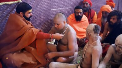 श्री शंभू पंच अग्नि अखाड़ा में शुरू हुआ दीक्षा देने का समारोह