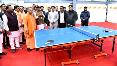 गोरखपुर में पहले मिनी स्पोर्ट्स कॉम्प्लेक्स का मुख्यमंत्री ने किया लोकार्पण