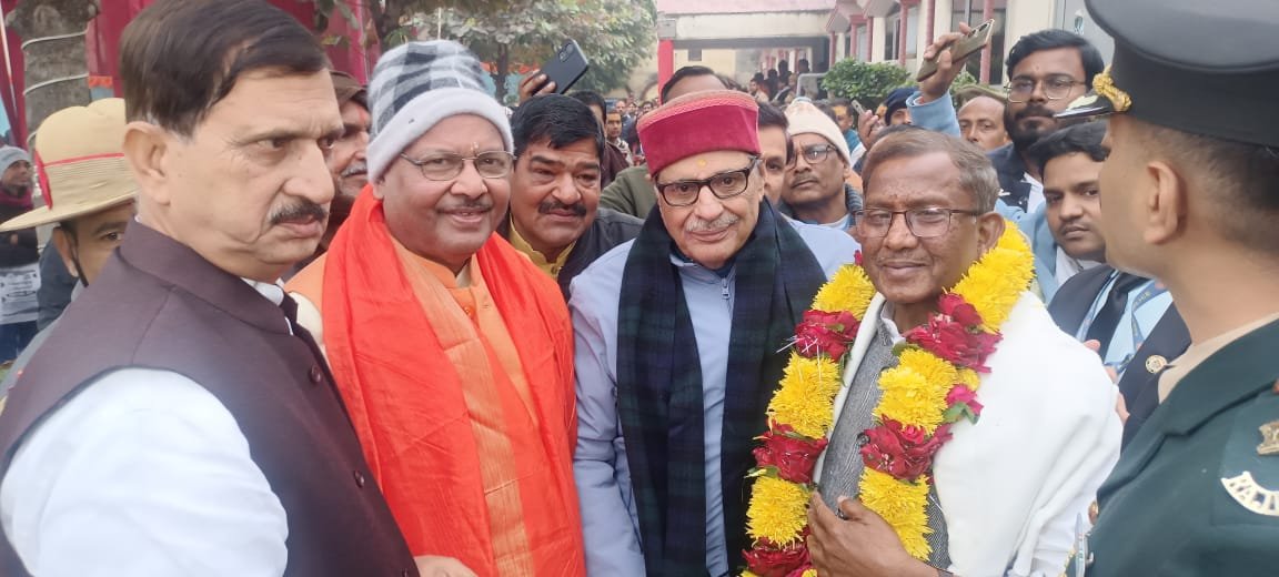 महाकुंभ में वैश्विक समागम आस्था व विश्वास का प्रमाण :लक्ष्मण आचार्य