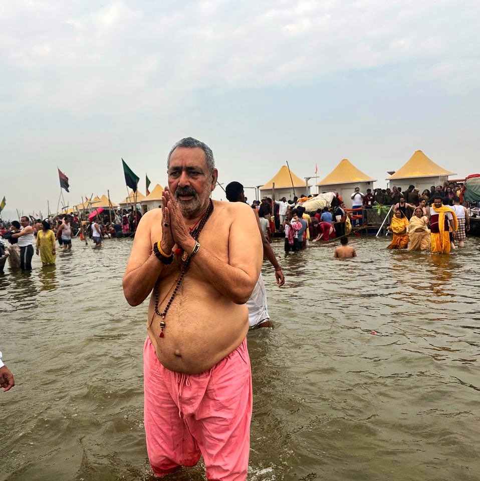 सनातन का महासमुद्र है प्रयागराज में आयोजित महाकुम्भः गिरिराज सिंह