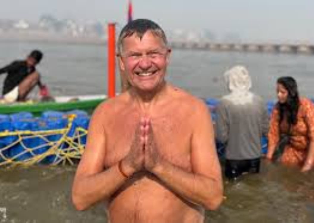 नॉर्वे के पूर्व मंत्री एरिक सोलहैम ने साझा किए महाकुम्भ के अपने अनुभव