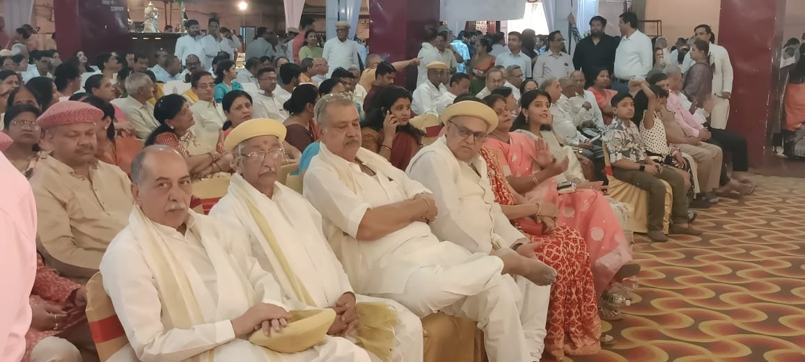 श्री श्री 1008 महाराज अग्रसेन जी के अग्रभागवत कथा का हुआ आयोजन